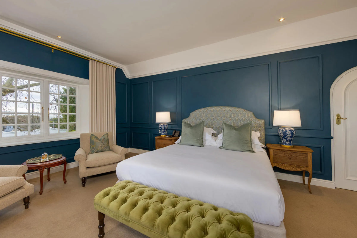 Deluxe Room at The Claremont Boutique Hotel, Cape Town, South Africa.