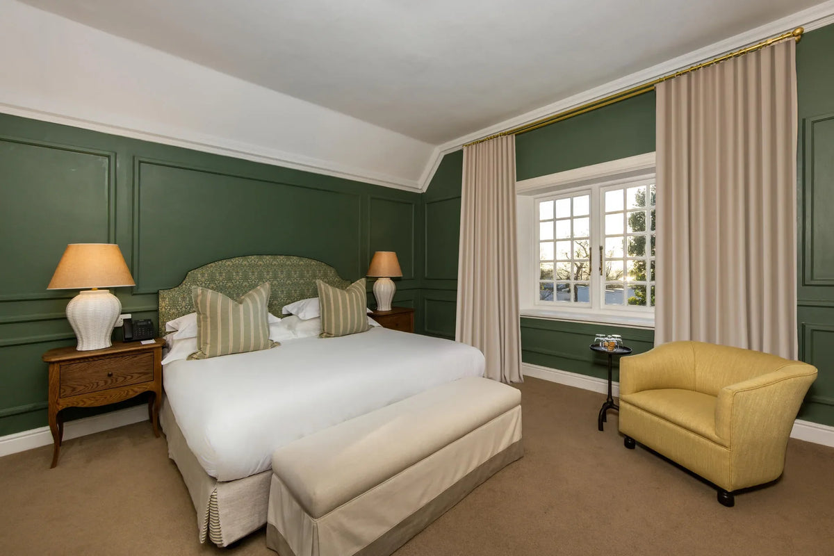 Classic Room at The Claremont Boutique Hotel, Cape Town, South Africa.