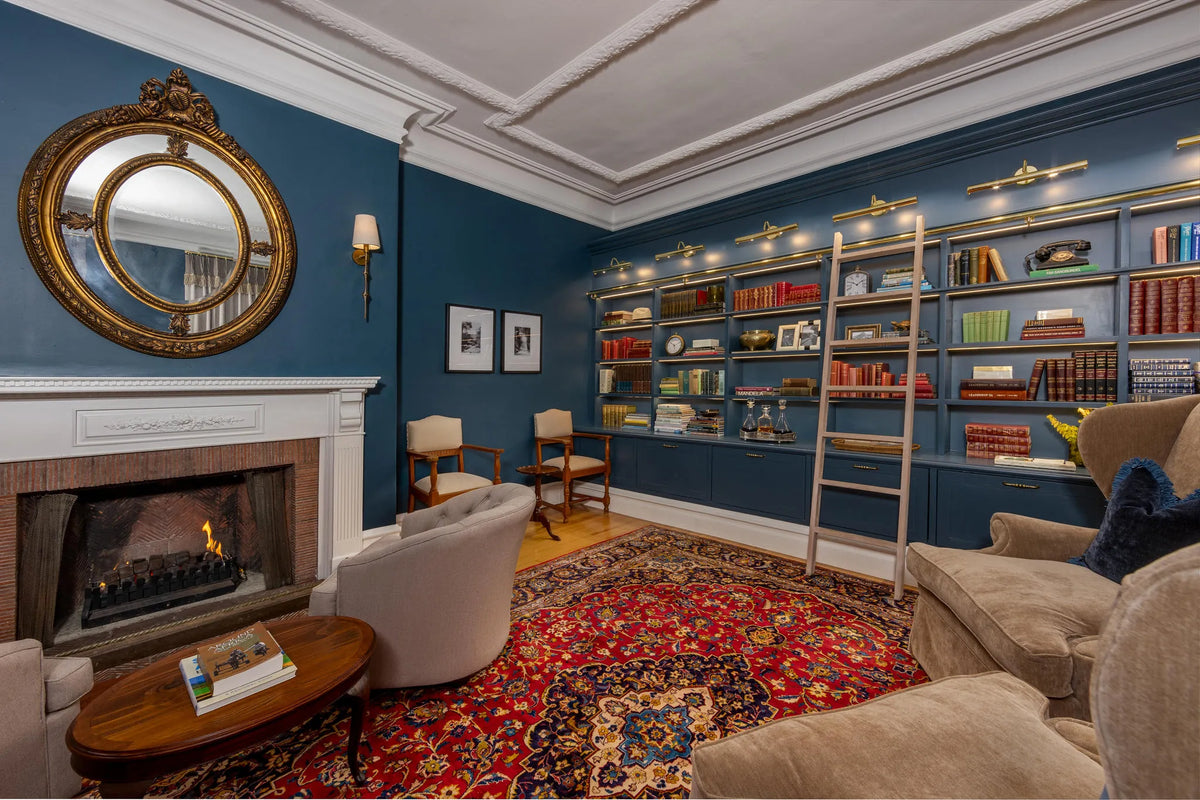 Safari Library at The Claremont Boutique Hotel, Cape Town, South Africa.