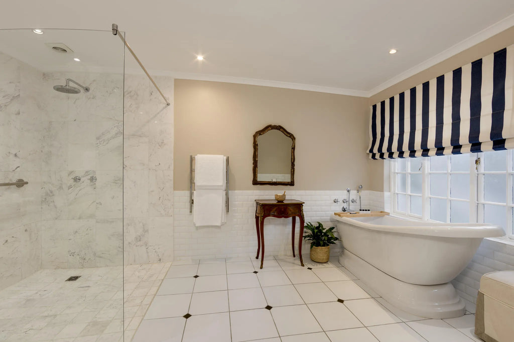 Sauer Suite Bathroom at The Claremont Boutique Hotel, Cape Town, South Africa.