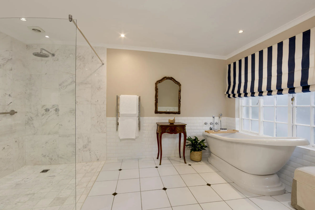 Sauer Suite Bathroom at The Claremont Boutique Hotel, Cape Town, South Africa.