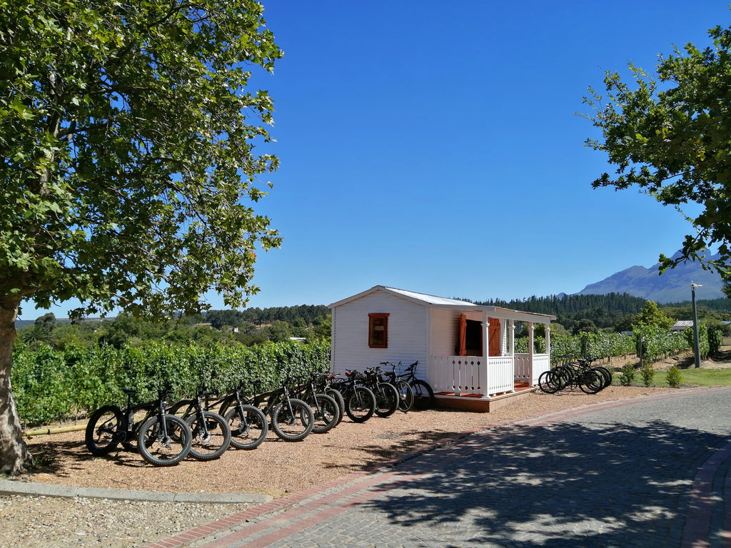 E-Bike office at Lanzerac