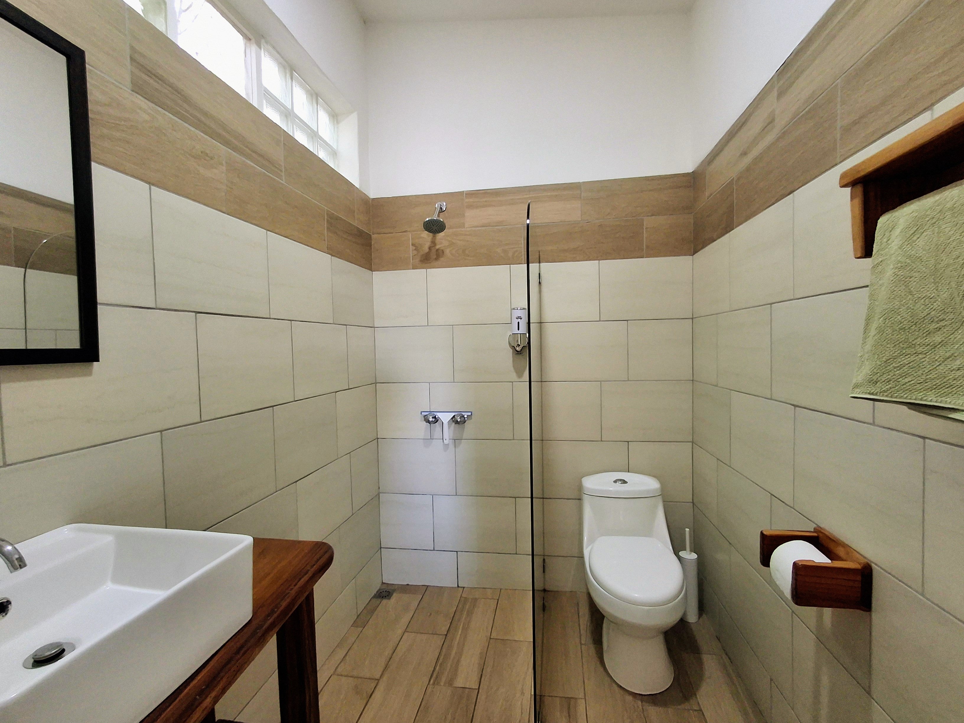 Private bathrooms