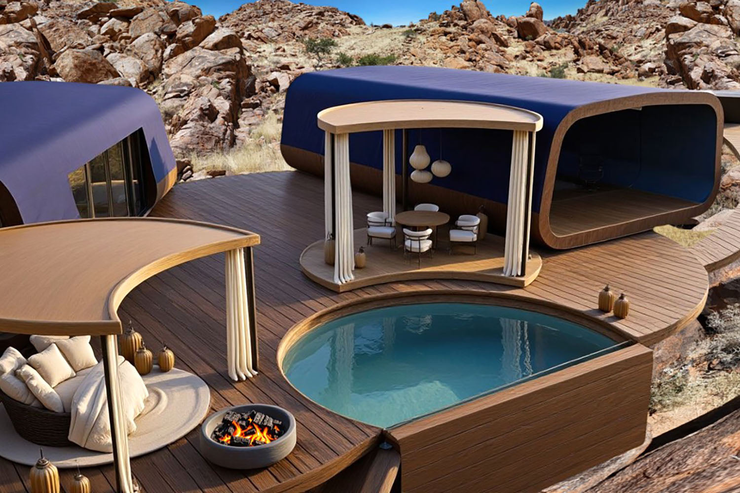 Rendered image of Luna Namib Collection