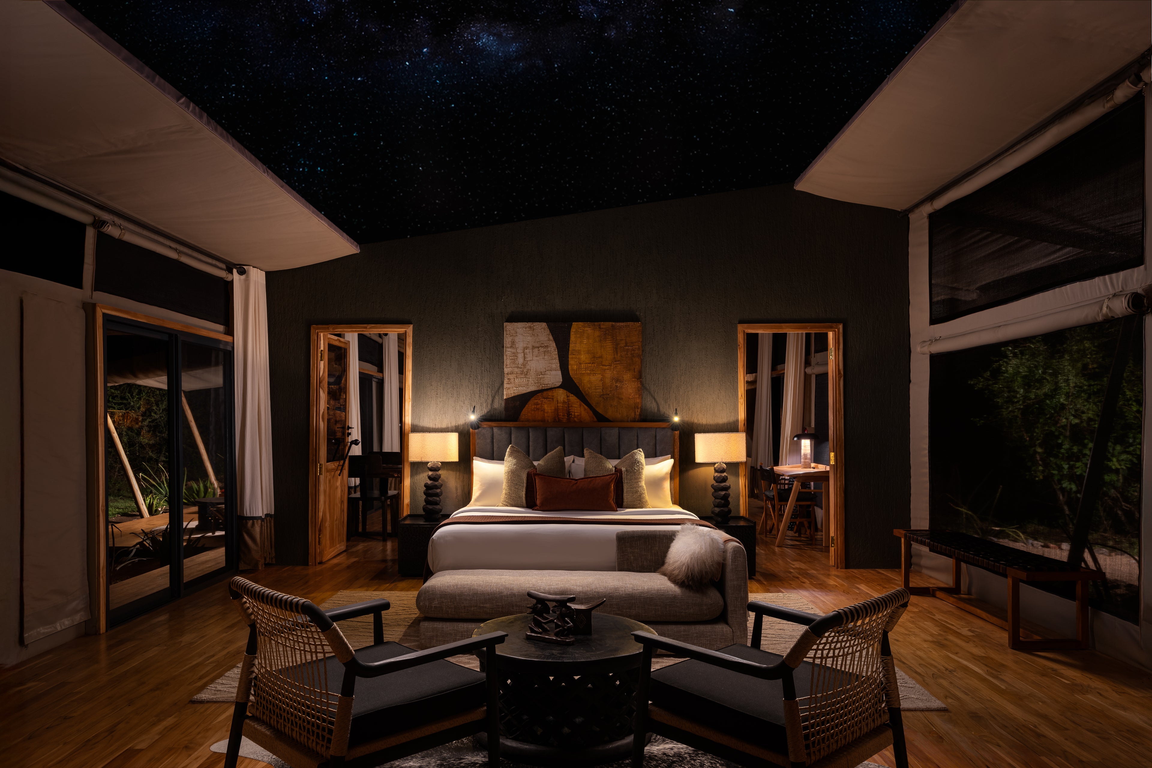 1 Bedroom Tented Suite - Retractable Roof