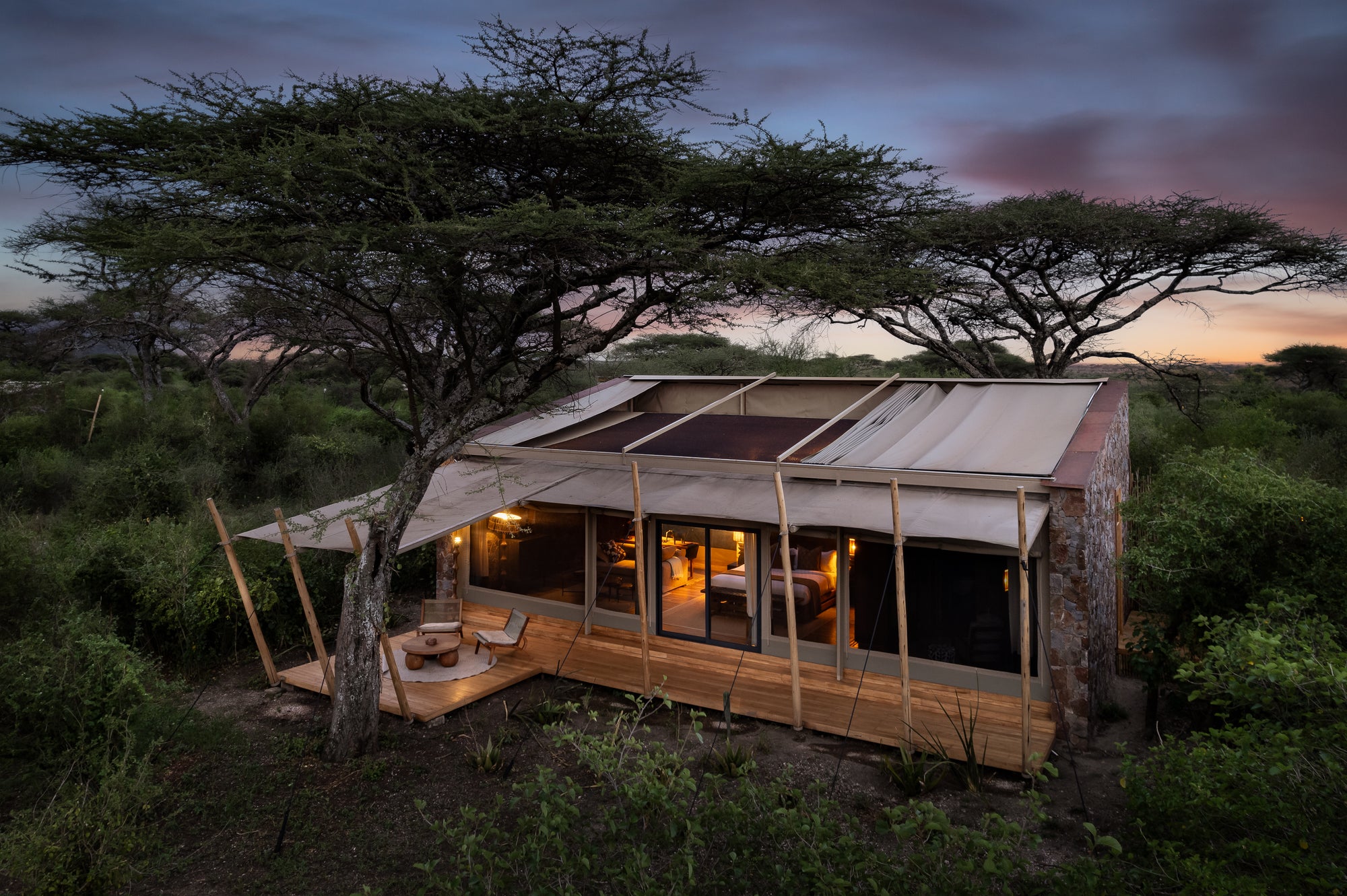 Deluxe Tent - Exterior