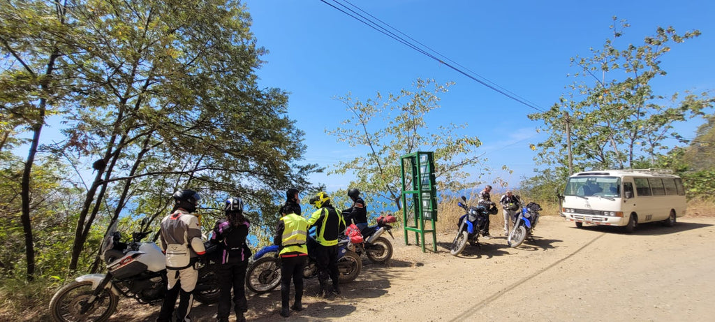 Riders’ Break with a View of the Pacific