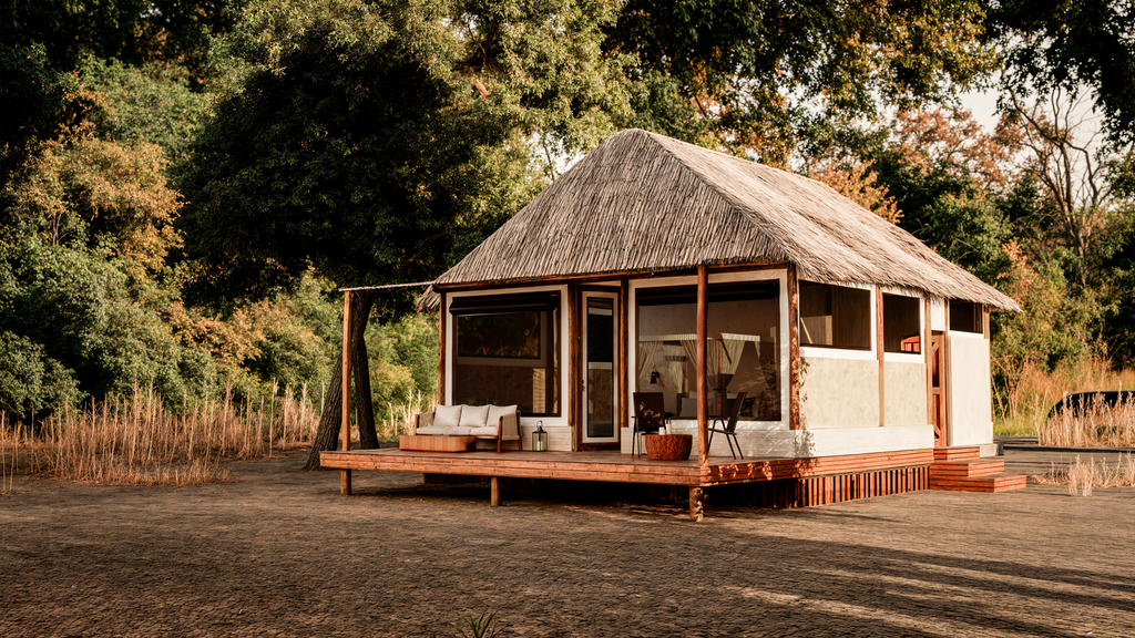 Olimba chalet exterior