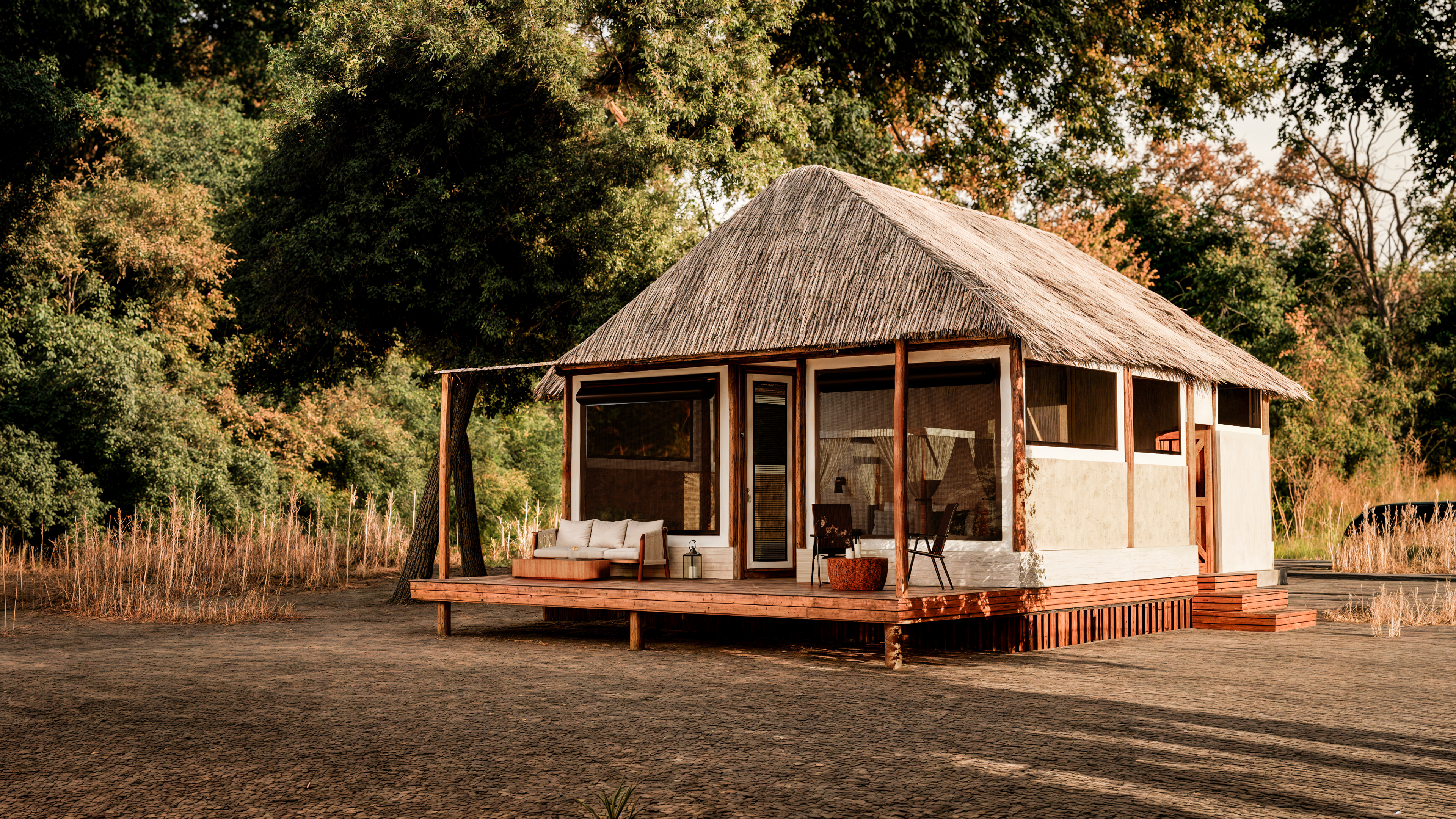 Olimba chalet exterior