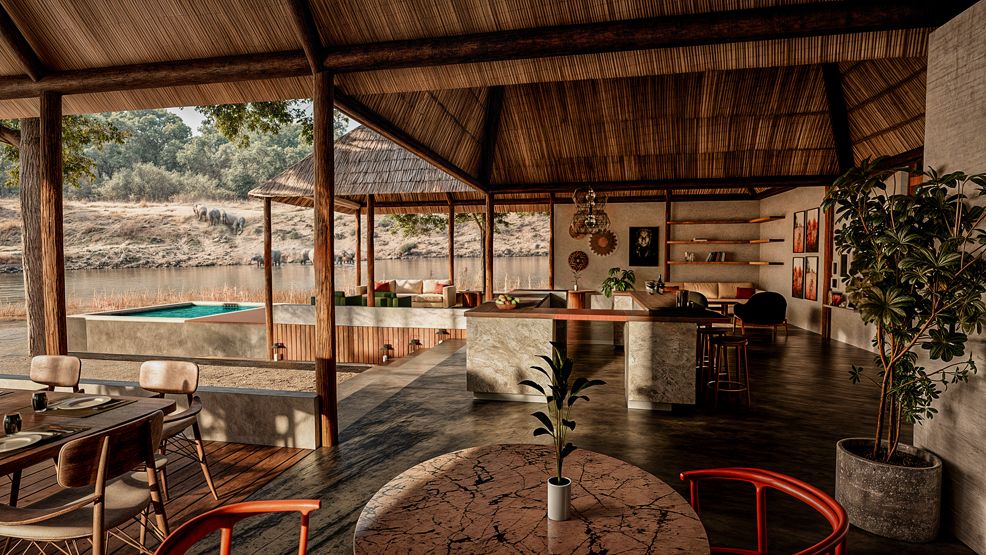 Sitenje dining area