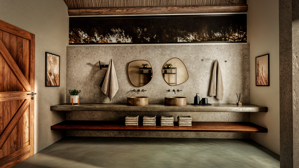 Chalet bathroom
