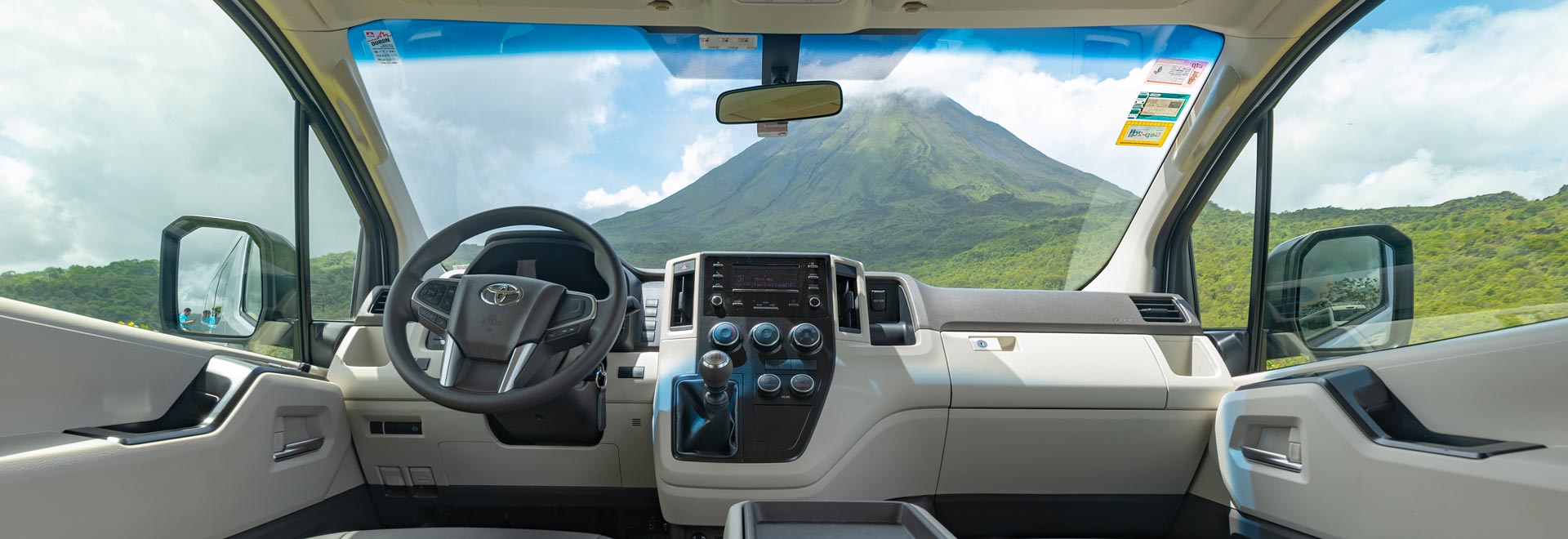 Van & Volcano