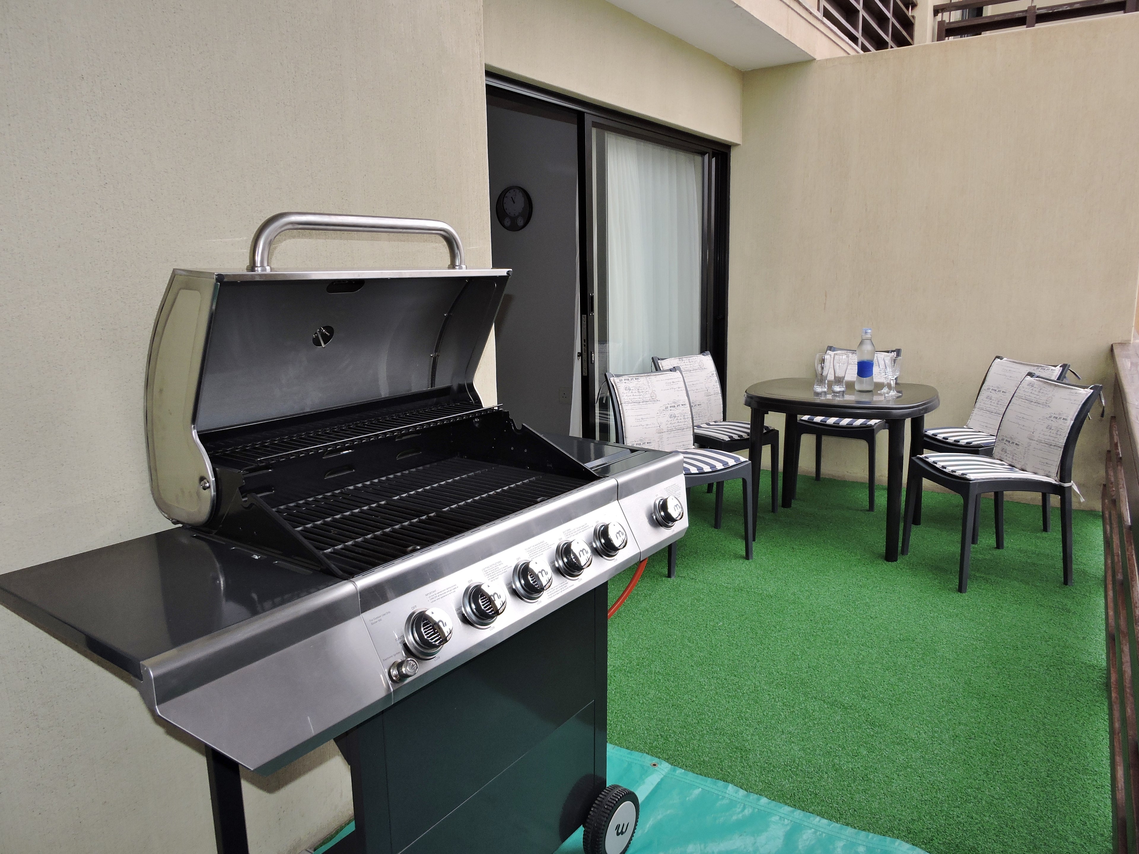 Exousia Self Catering: Patio/Balcony