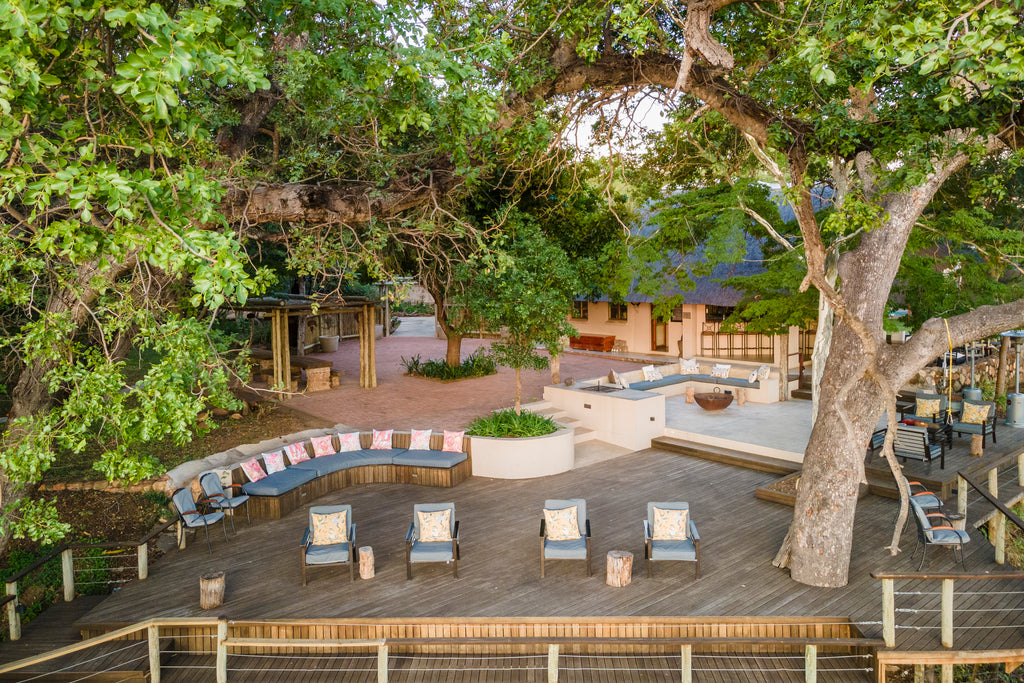 Aerial view of Nyala Safari Lodge