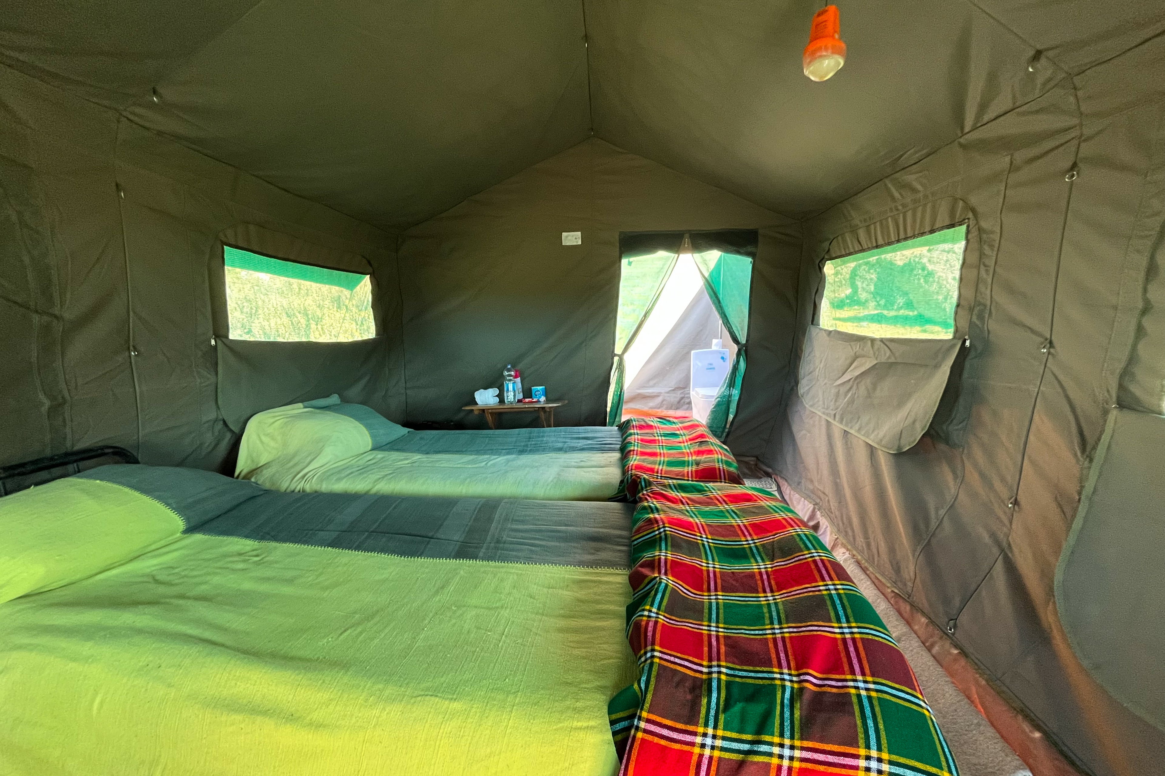 Web Valley Expedition Camp - tent interior