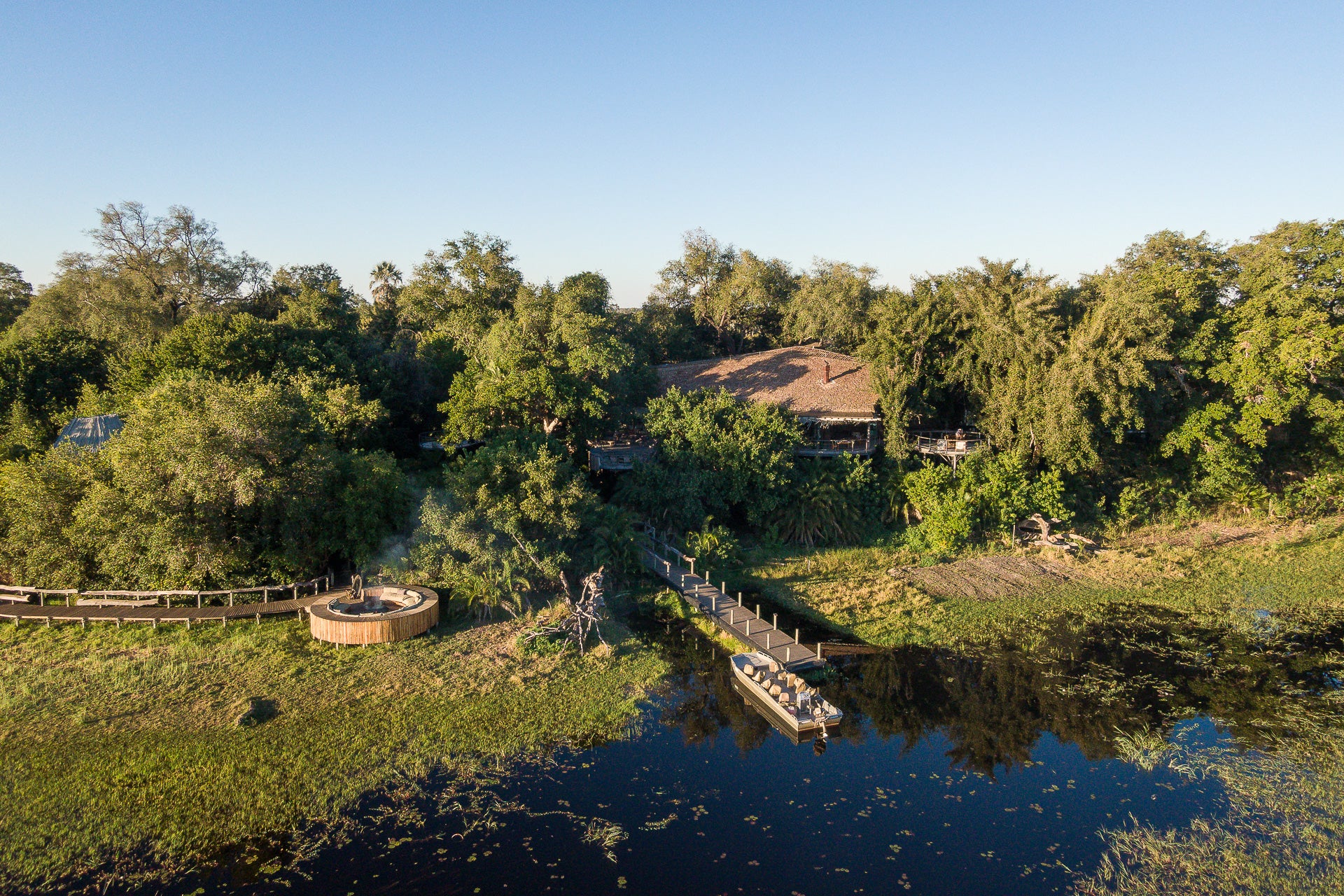 Jao Camp Main Area
