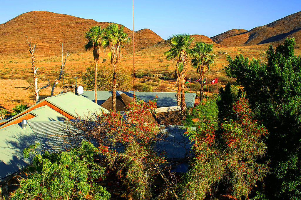 The lodge area