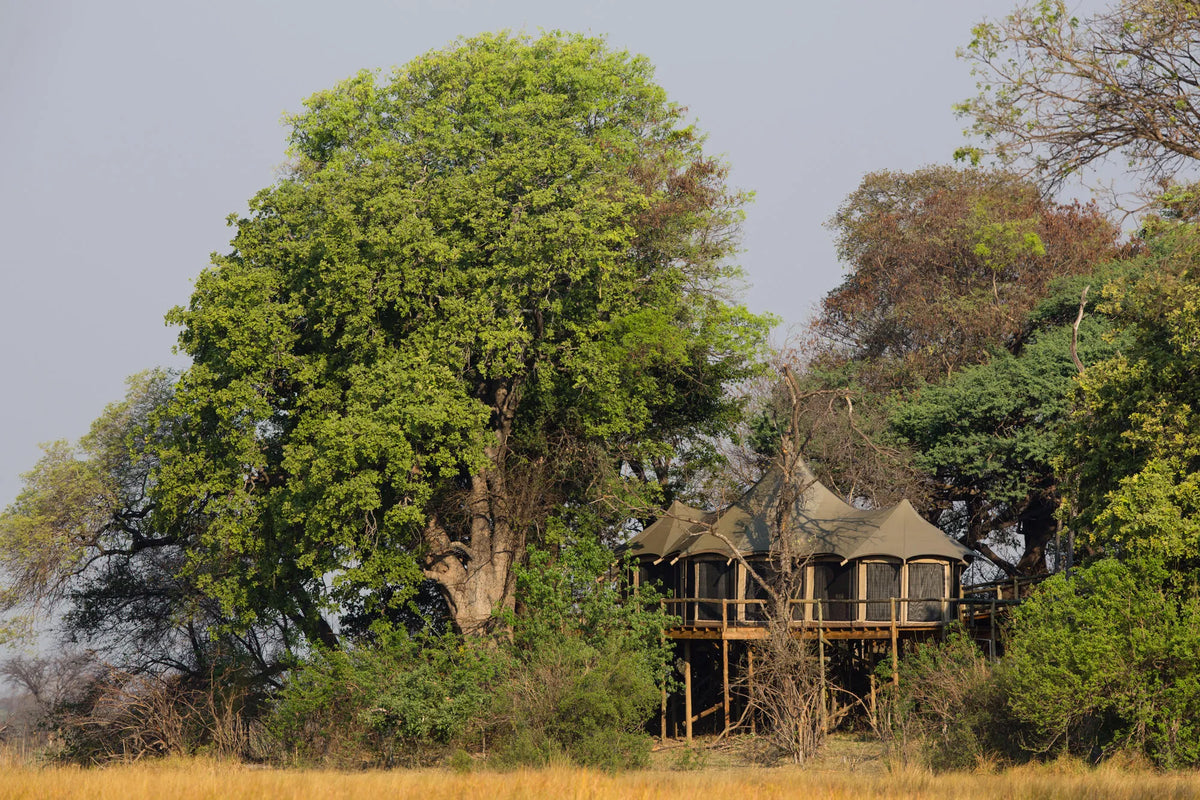 Nambwa Tented Lodge at Nambwa Tented Lodge, Bwabwata National Park, Namibia.