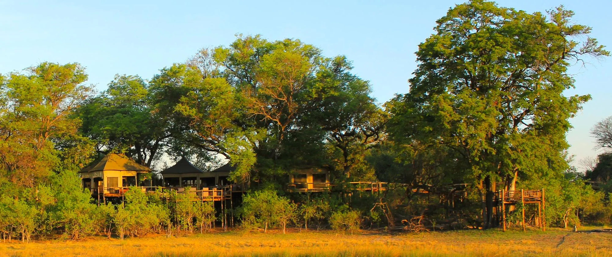 Nambwa Tented Lodge at Nambwa Tented Lodge, Bwabwata National Park, Namibia.