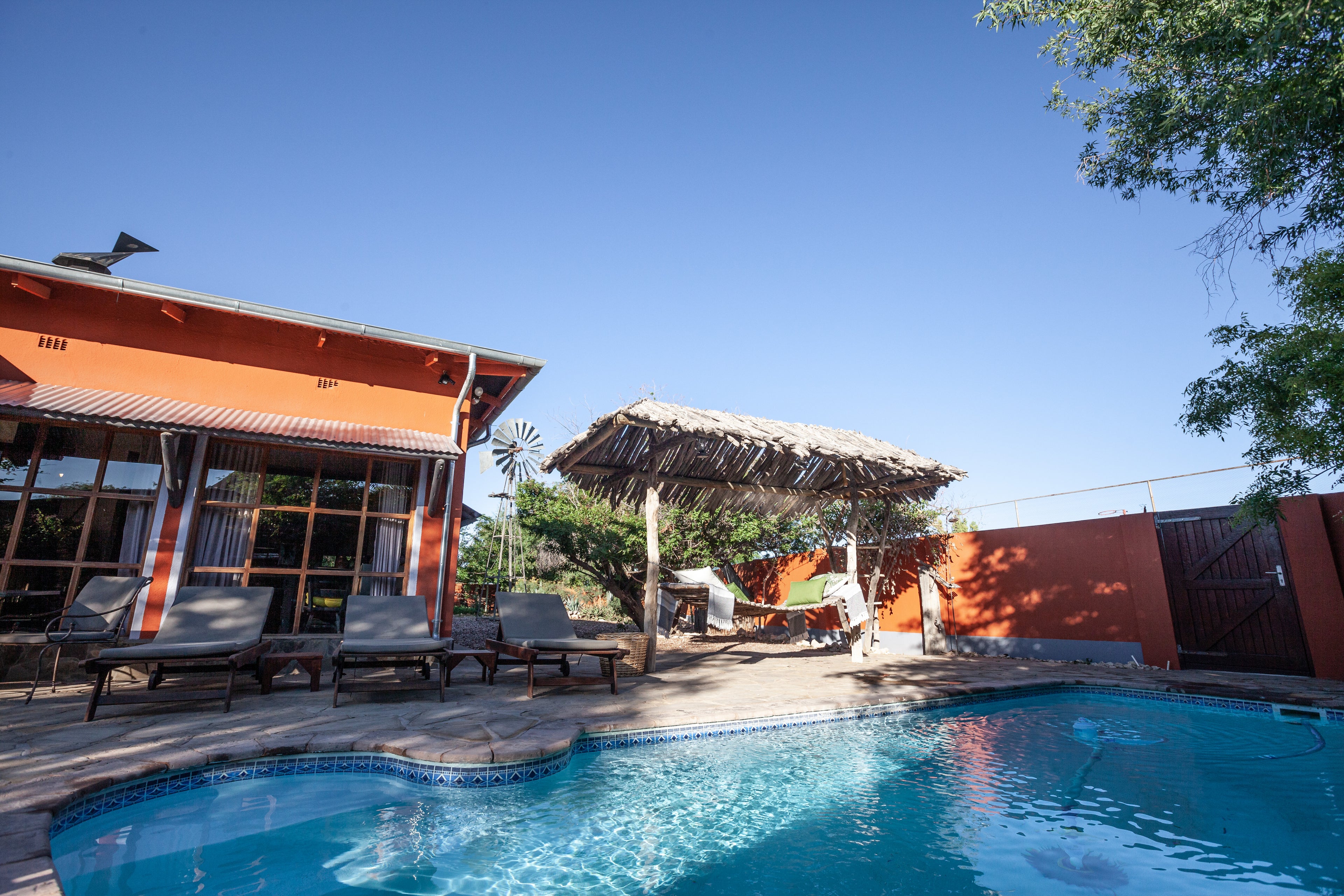 Pool at Altes Farmhaus