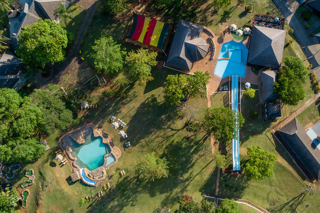 Hazyview Cabanas Aerial