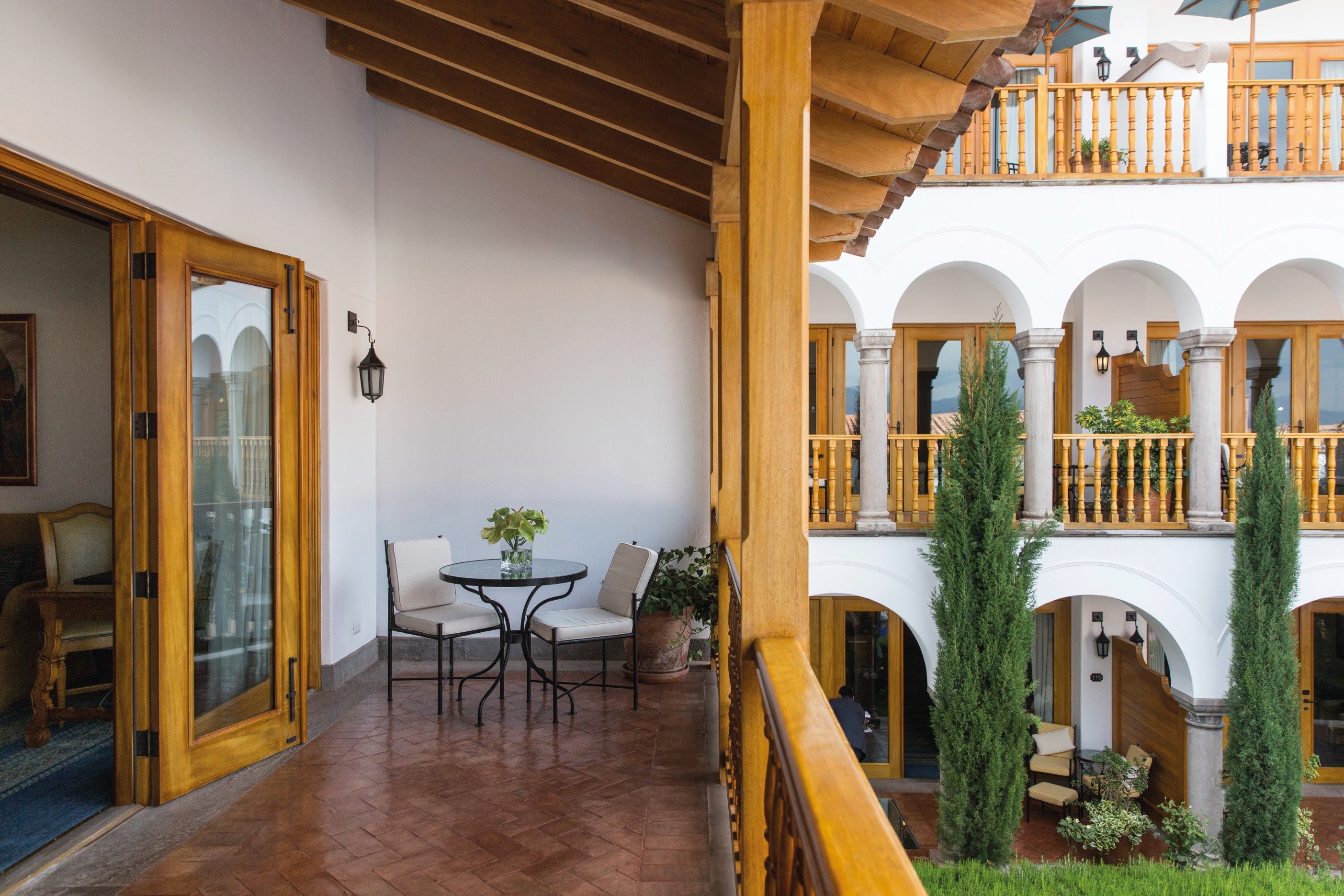 Outdoor terrace