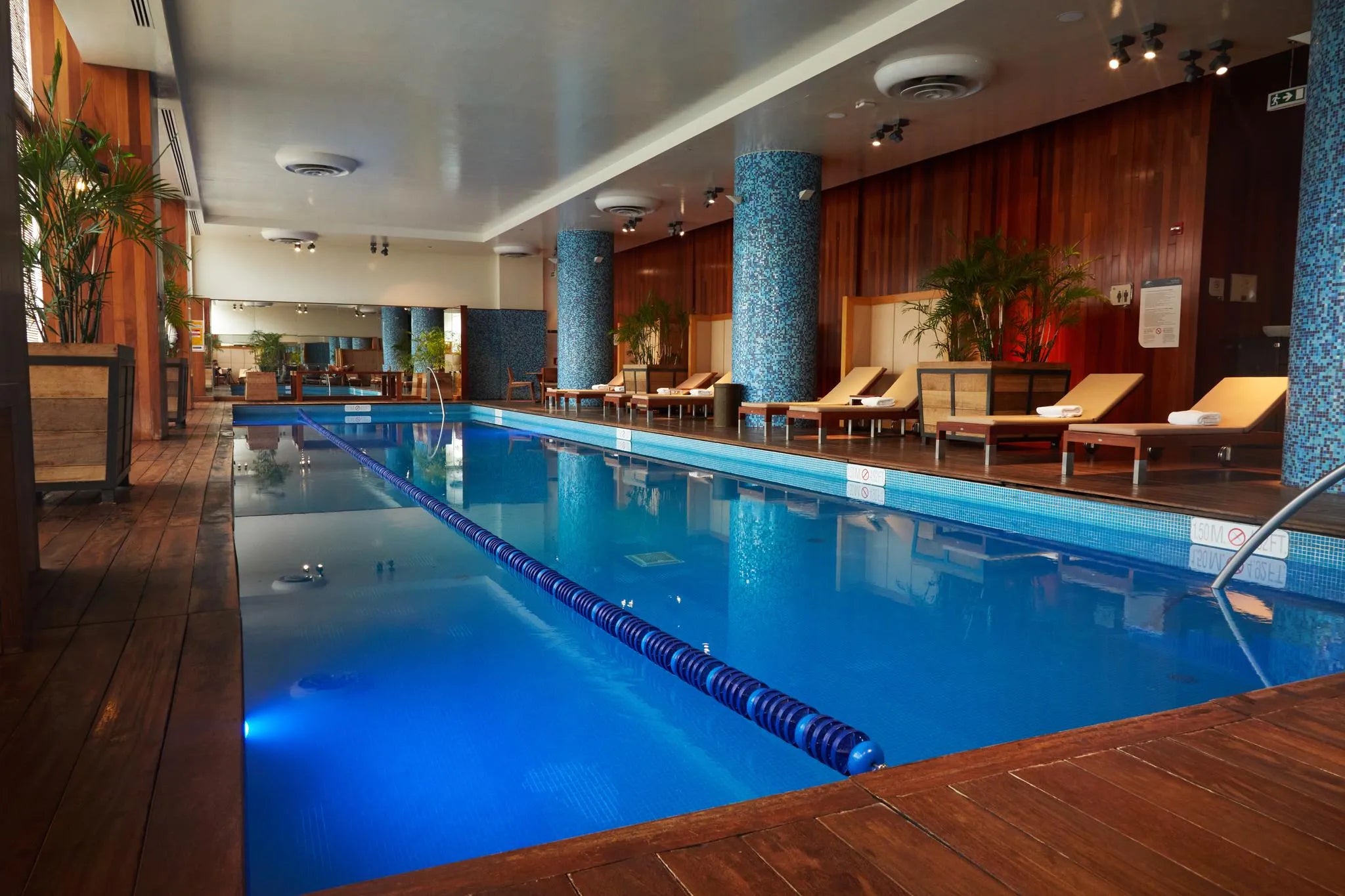 Heated Pool at The Westin Lima Hotel & Convention Center, Lima, Peru.