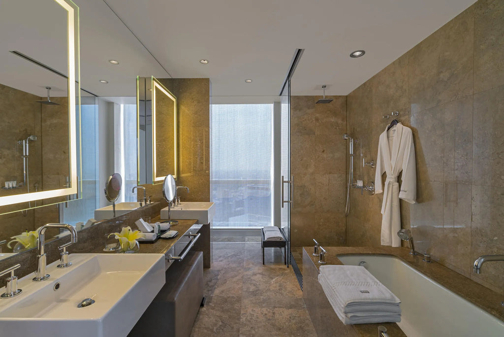 Bathroom at The Westin Lima Hotel & Convention Center, Lima, Peru.