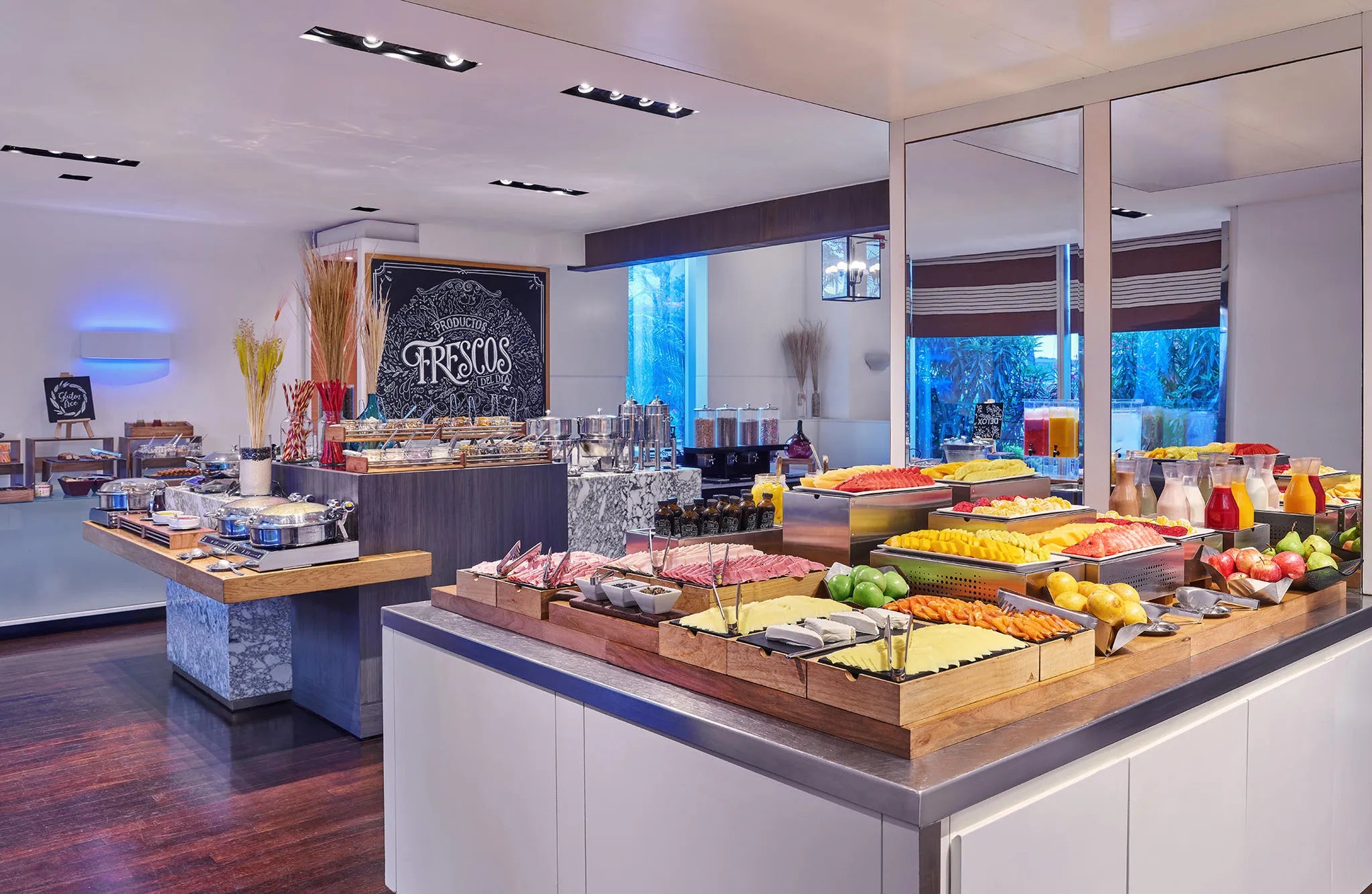 Buffet Breakfast at The Westin Lima Hotel & Convention Center, Lima, Peru.