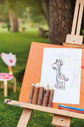 Rio Sagrado, A Belmond Hotel, Sacred Valley : Children's painting in the gardens