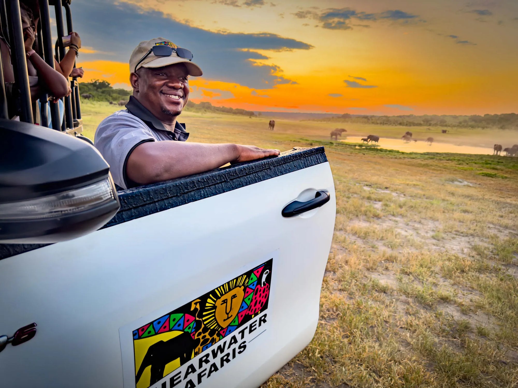 Game Drives at Game Drives in the Victoria Falls National Parks (Zambezi & Chamabondo), Victoria Falls (Zimbabwe), Zimbabwe.