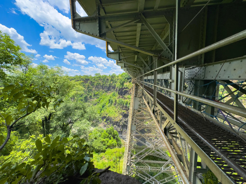 Shearwater Historic Bridge Tour at Shearwater Victoria Falls Historic Bridge Tour, Victoria Falls (Zimbabwe), Zambia.