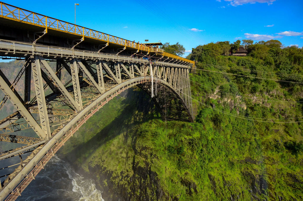 Shearwater Historic Bridge Tour at Shearwater Victoria Falls Historic Bridge Tour, Victoria Falls (Zimbabwe), Zambia.