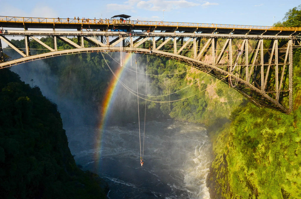 Shearwater Historic Bridge Tour at Shearwater Victoria Falls Historic Bridge Tour, Victoria Falls (Zimbabwe), Zambia.