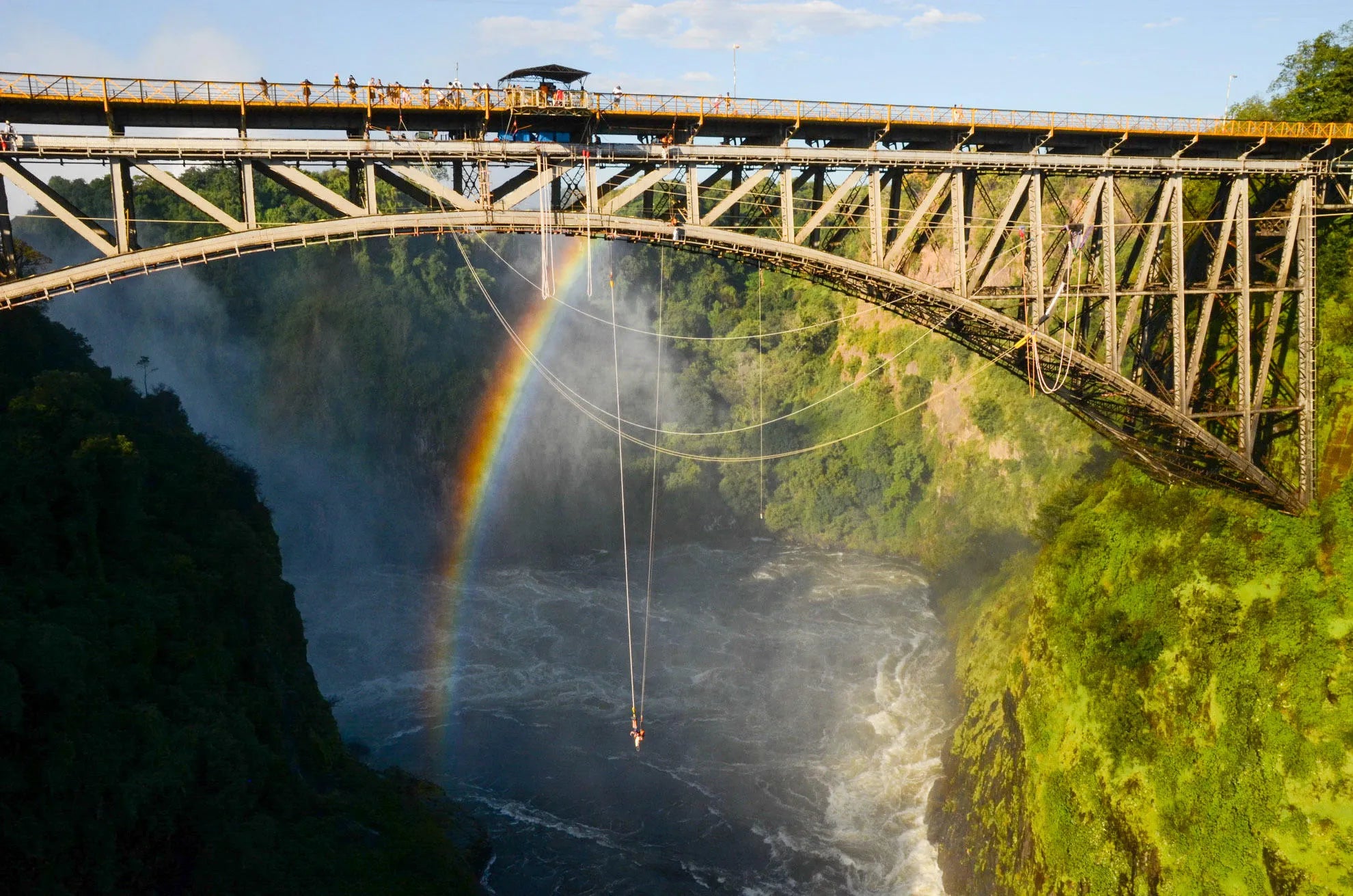 Shearwater Historic Bridge Tour at Shearwater Victoria Falls Historic Bridge Tour, Victoria Falls (Zimbabwe), Zambia.