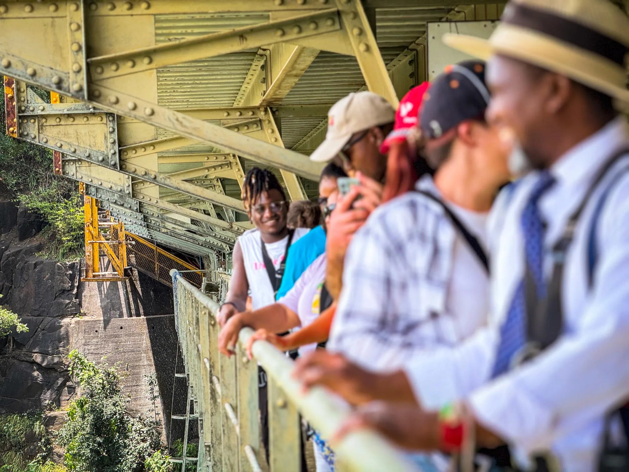 Shearwater Historic Bridge Tour at Shearwater Victoria Falls Historic Bridge Tour, Victoria Falls (Zimbabwe), Zambia.