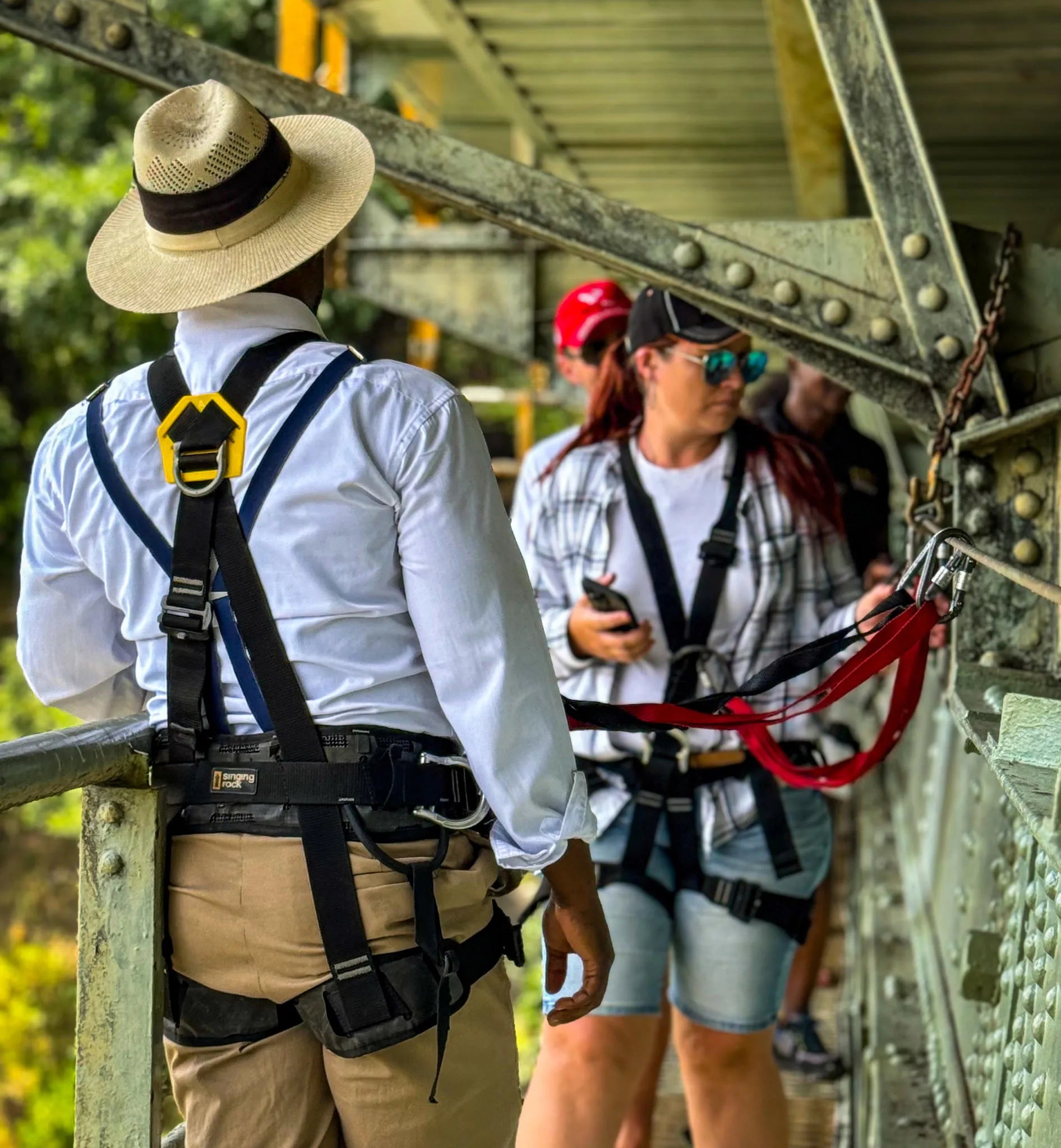Shearwater Historic Bridge Tour at Shearwater Victoria Falls Historic Bridge Tour, Victoria Falls (Zimbabwe), Zambia.