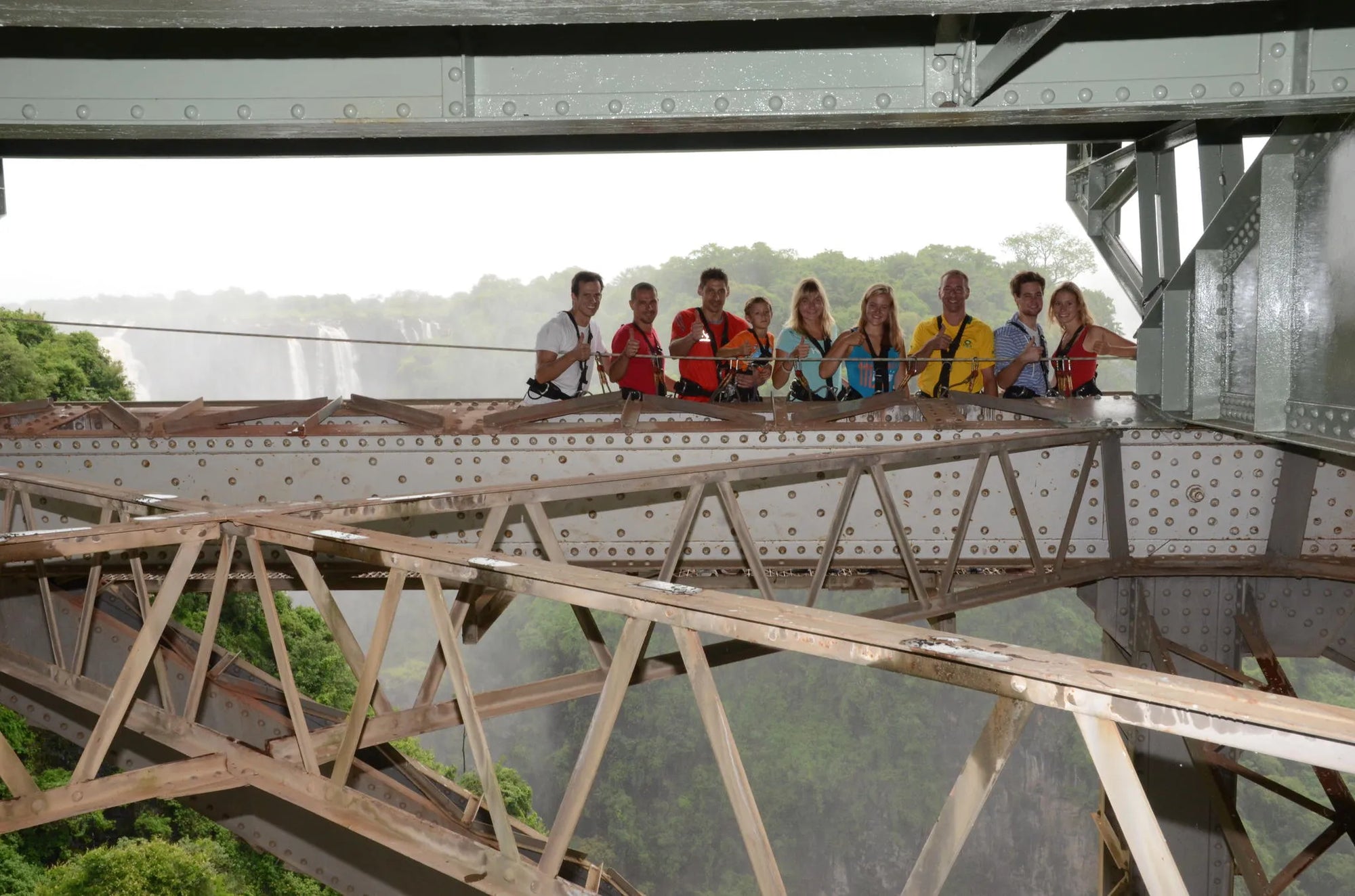 Shearwater Historic Bridge Tour at Shearwater Victoria Falls Historic Bridge Tour, Victoria Falls (Zimbabwe), Zambia.