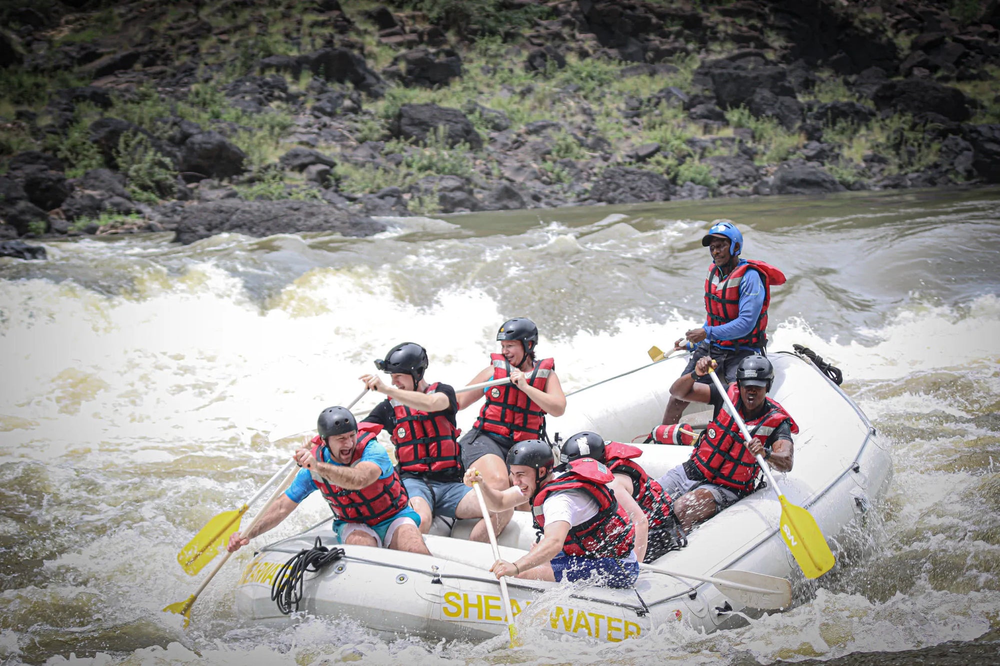 Shearwater High Whitewater Rafting at Shearwater Victoria Falls White Water Rafting Experience, Victoria Falls (Zimbabwe),...