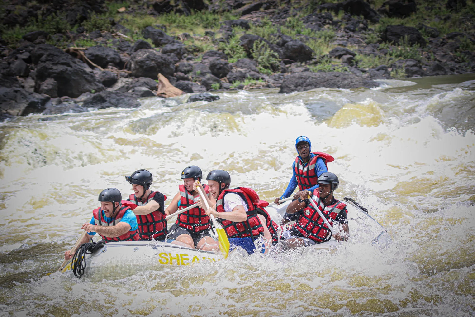 Shearwater High Whitewater Rafting at Shearwater Victoria Falls White Water Rafting Experience, Victoria Falls (Zimbabwe),...