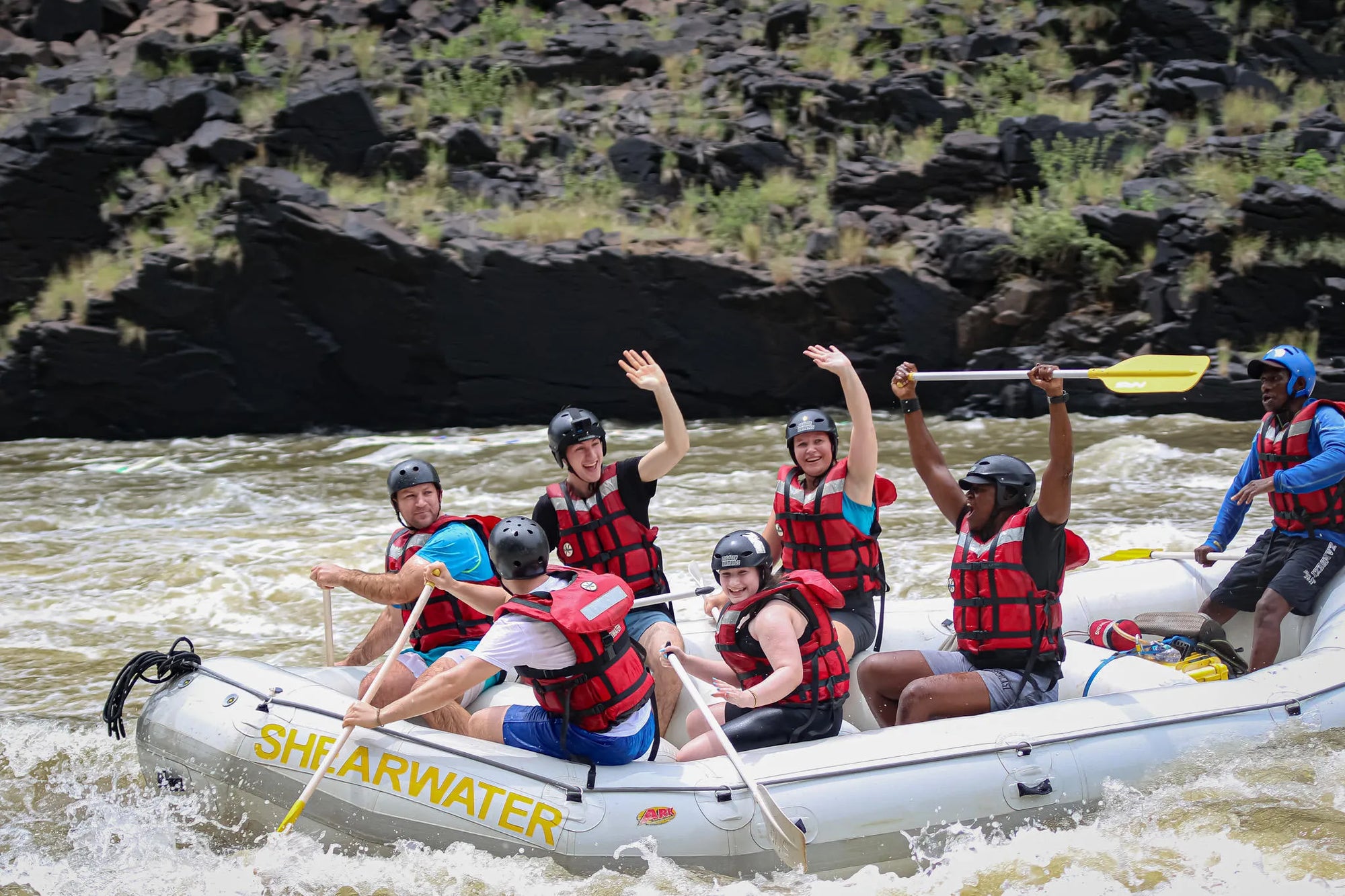 Shearwater High Whitewater Rafting at Shearwater Victoria Falls White Water Rafting Experience, Victoria Falls (Zimbabwe),...