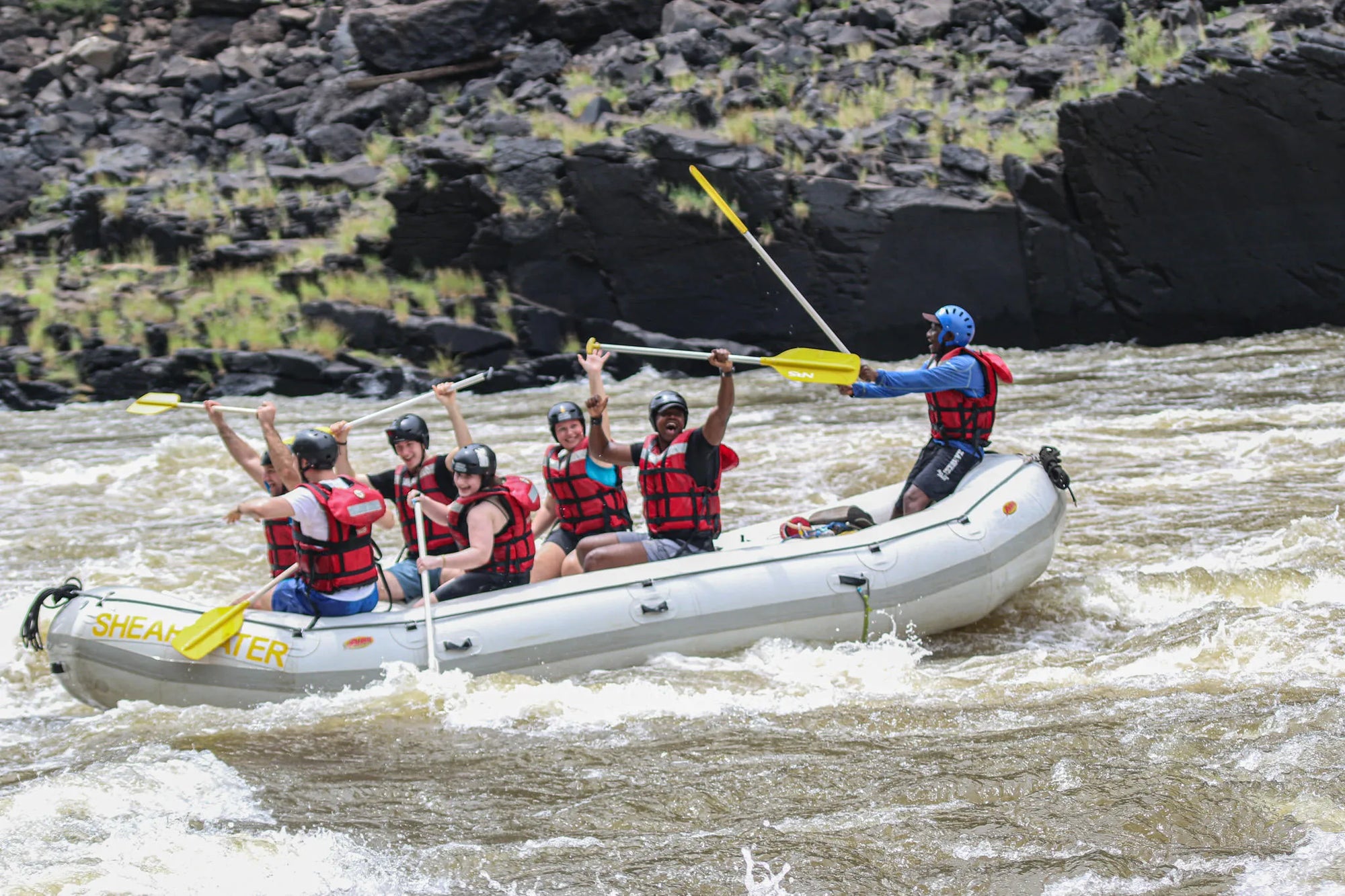 Shearwater High Whitewater Rafting at Shearwater Victoria Falls White Water Rafting Experience, Victoria Falls (Zimbabwe),...