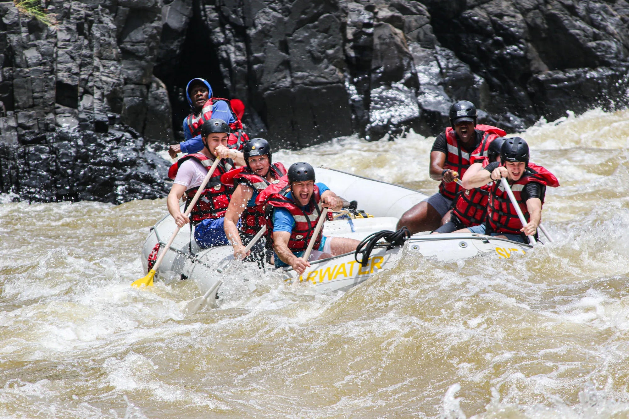 Shearwater High Whitewater Rafting at Shearwater Victoria Falls White Water Rafting Experience, Victoria Falls (Zimbabwe),...
