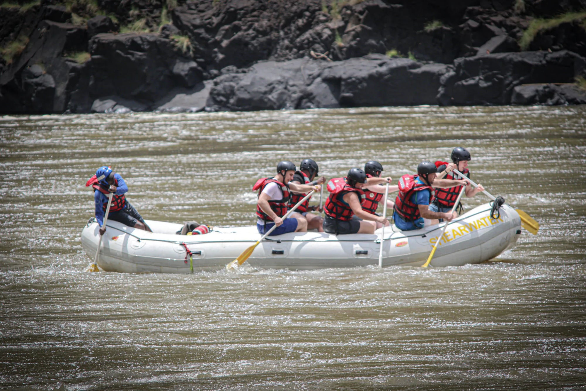 Shearwater High Whitewater Rafting at Shearwater Victoria Falls White Water Rafting Experience, Victoria Falls (Zimbabwe),...