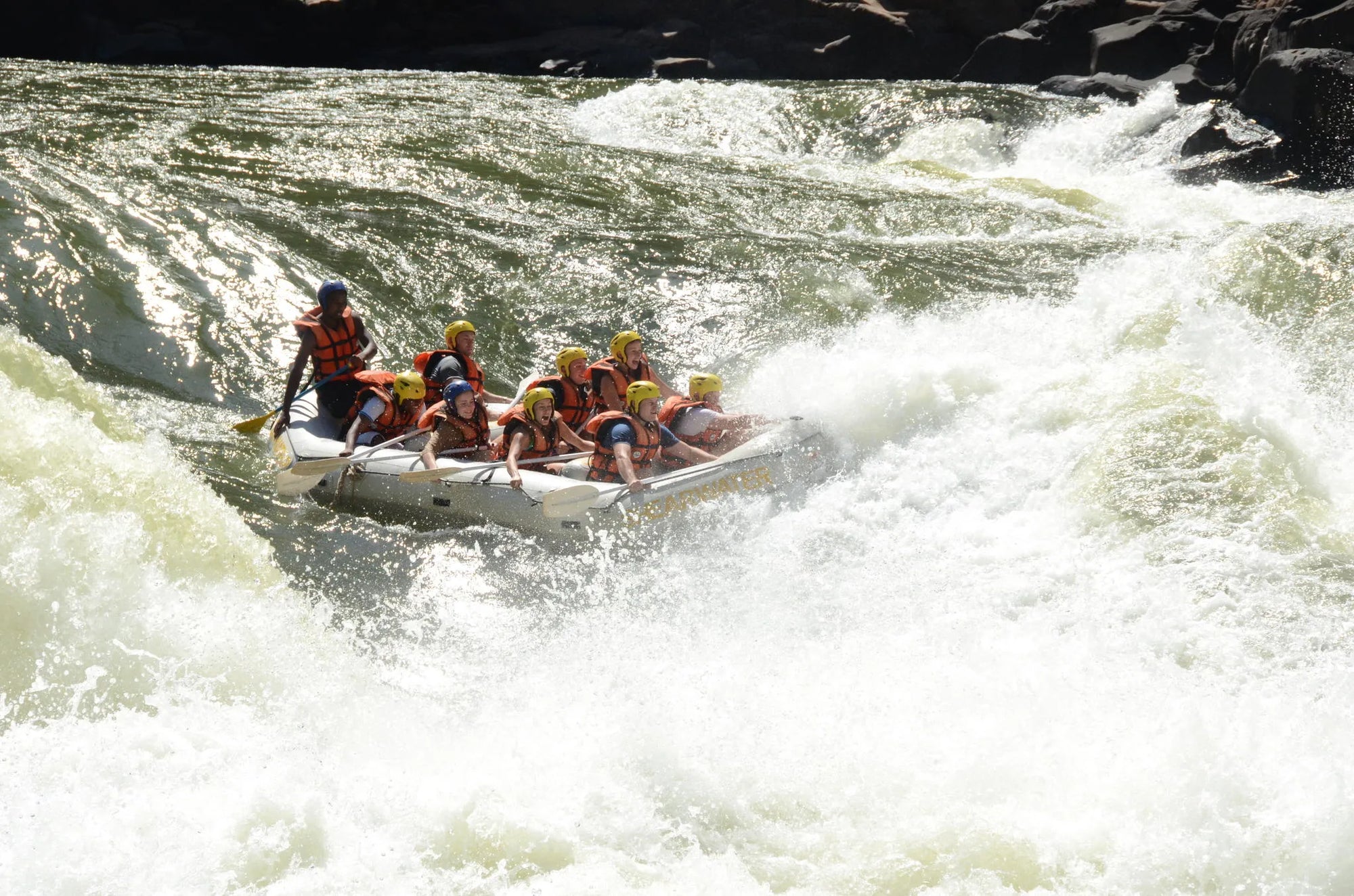 Shearwater High Whitewater Rafting at Shearwater Victoria Falls White Water Rafting Experience, Victoria Falls (Zimbabwe),...