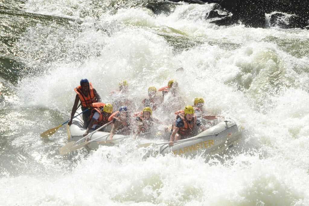 Shearwater High Whitewater Rafting at Shearwater Victoria Falls White Water Rafting Experience, Victoria Falls (Zimbabwe),...