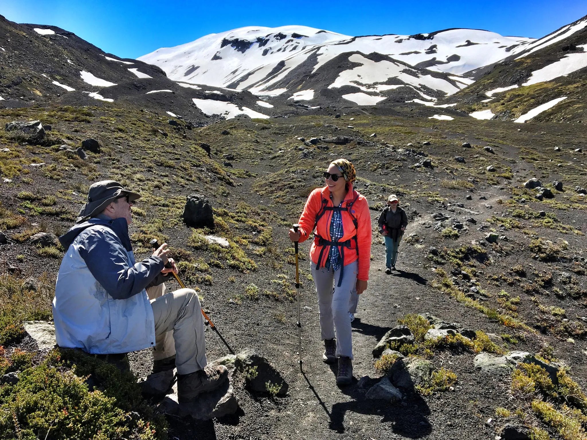 Trekking in Villarrica National Park