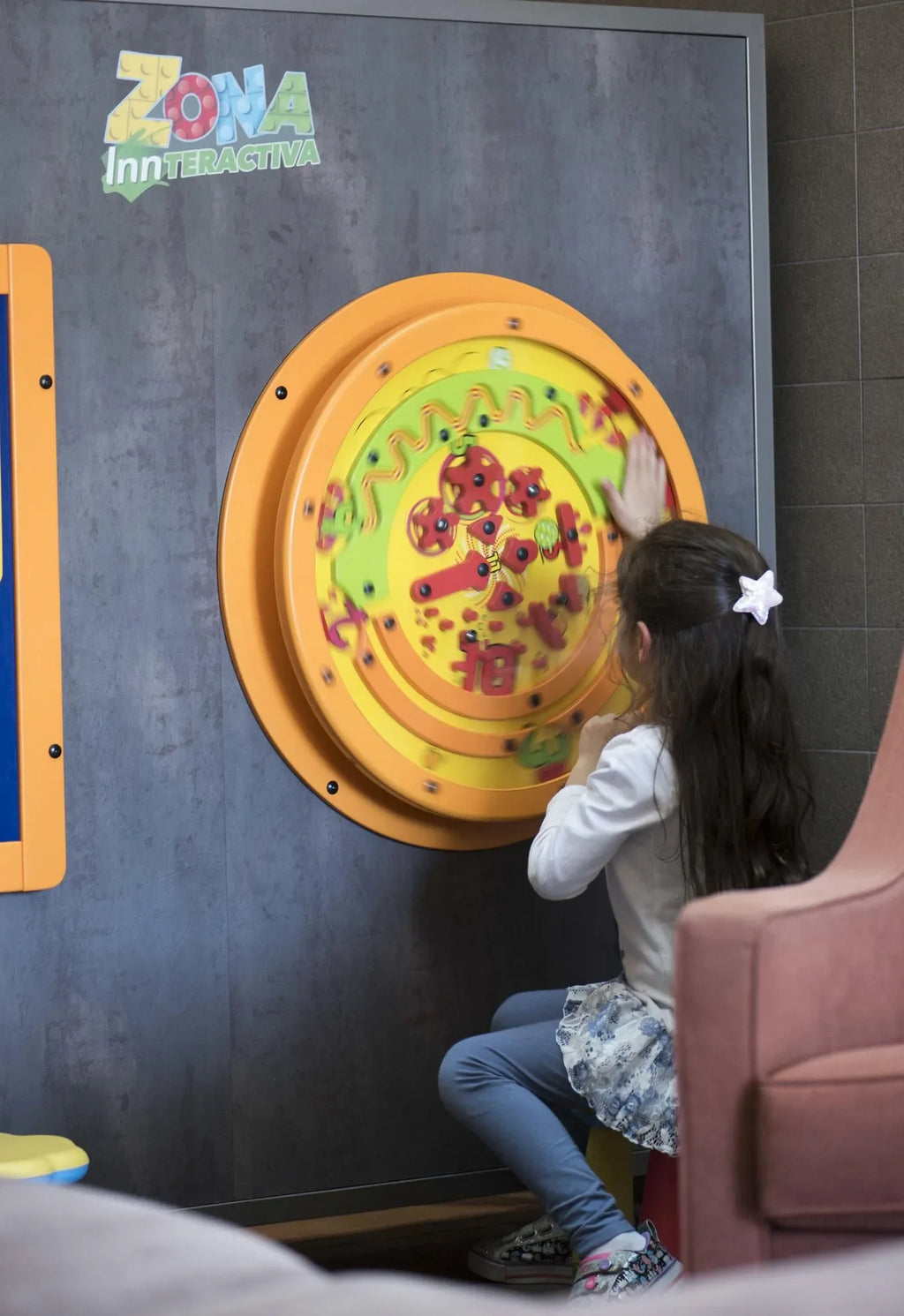 Kids Corner at Holiday Inn Santiago Airport Terminal, Santiago, Chile.