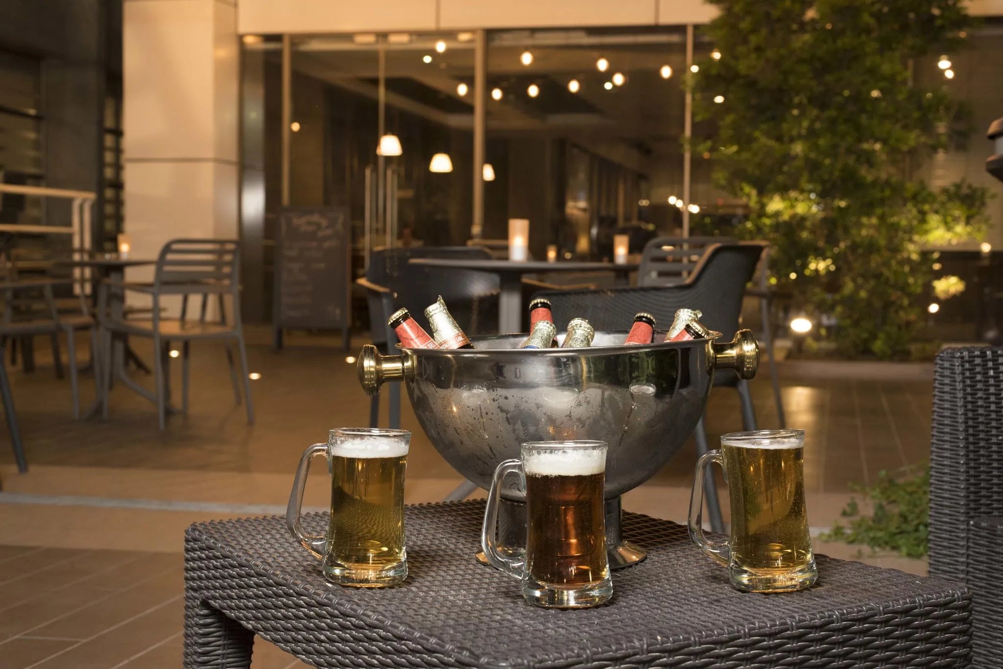 Terraza at Holiday Inn Santiago Airport Terminal, Santiago, Chile.