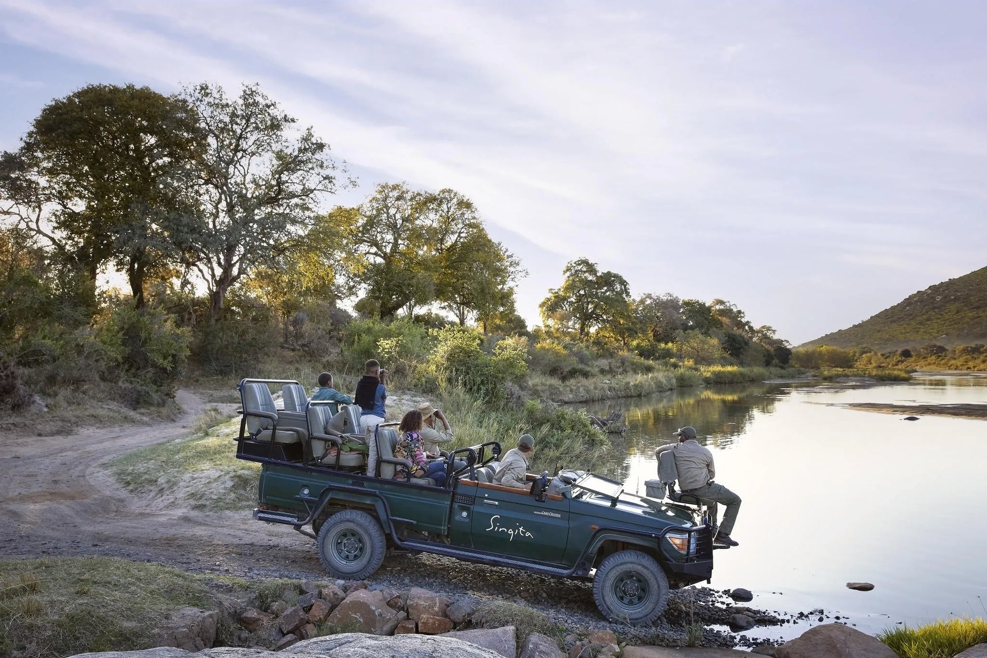 Singita Sabi Sand Game Drive at Singita Ebony Lodge, Sabi Sand Nature Reserve, South Africa.